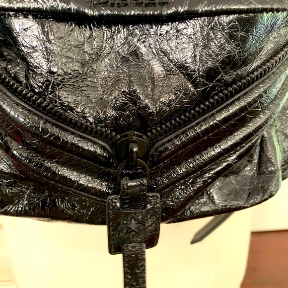 Diesel Black 100% Ovine Leather Backpack. - Picture 4 of 8